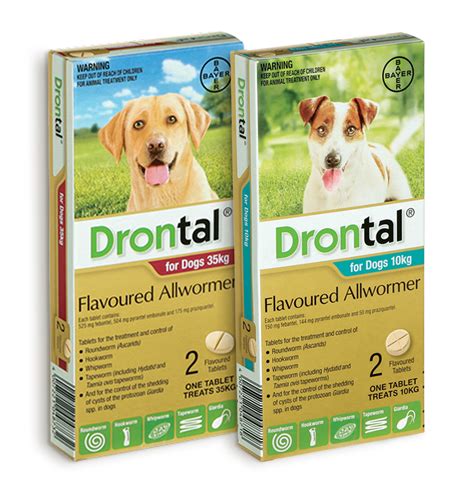 Drontal™ for dogs and puppies: treats and controls gastrointestinal worms | NZ