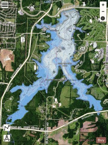 Longview Lake Fishing Map | Nautical Charts App