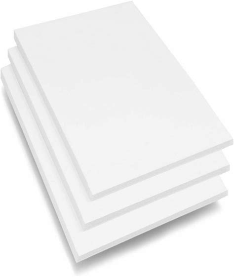 A1 Foam Board 5MM, Self Adhesive White, 10 Sheets