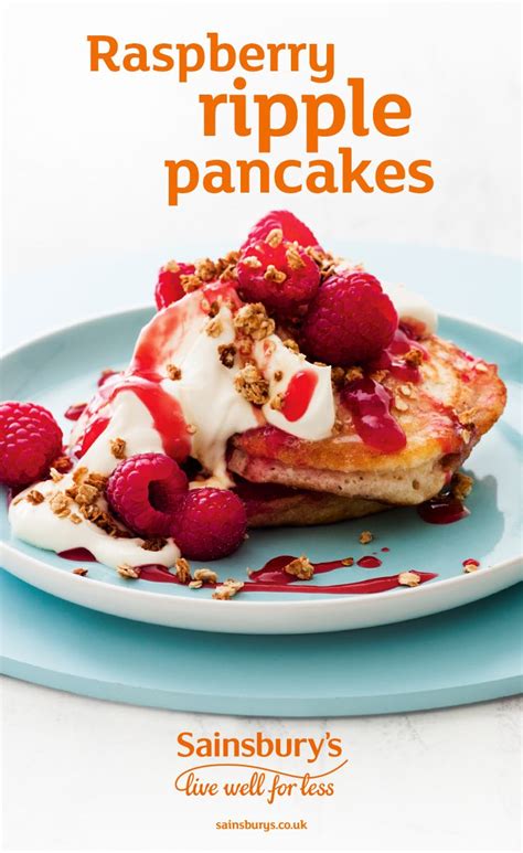 Got a sweet tooth? These raspberry ripple pancakes are your kind of ...