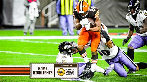 Game Highlights: Browns vs. Ravens