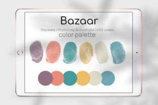 Bazaar Color Palette Graphic by thedigitaldoodle · Creative Fabrica