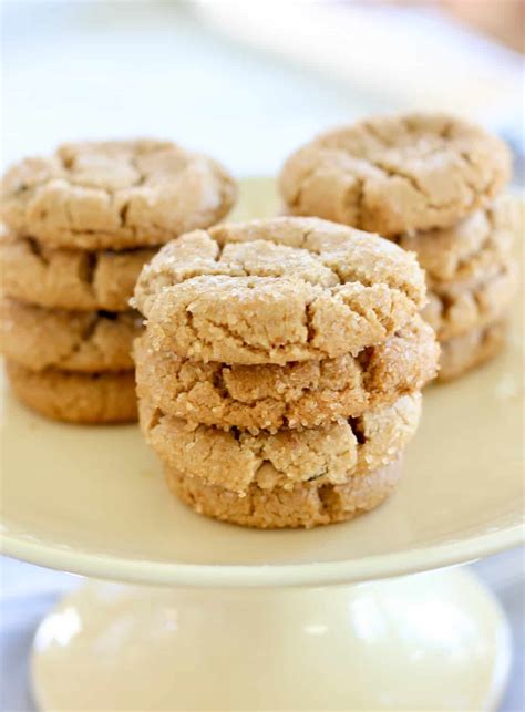 Peanut Butter Crinkle Cookies - Laughing Spatula