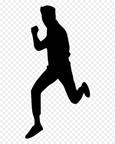 Transparent Man Walking Silhouette Png - Running Man Silhouette Run ...