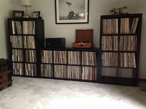 IKEA bookshelf record album storage.. | Fantastic Furniture | Pinterest