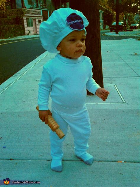 Homemade Pillsbury Doughboy Costume