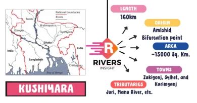 Satluj River Mapping & Origin with Tributaries - Rivers Insight