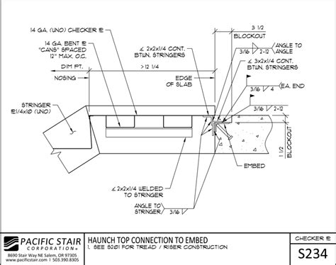 Checker Plate Stairs & Landings | Pacific Stair Corporation