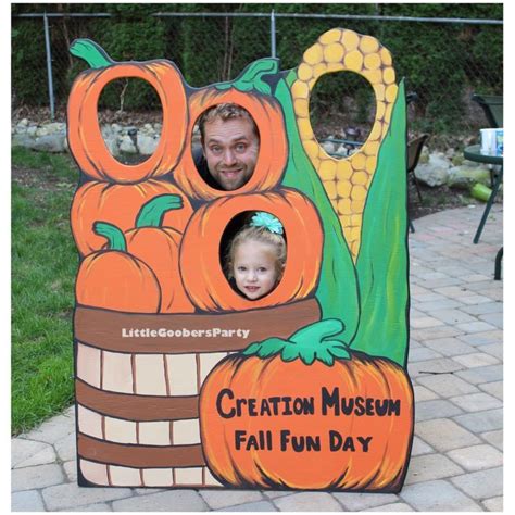 Corn and Pumpkin Patch Wooden Photo Op Prop . Large Festival Photo ...