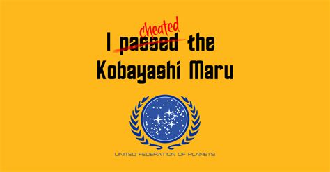 Star Trek - Kobayashi Maru - Star Trek - T-Shirt | TeePublic