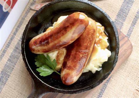 Bangers and Mash (Pub-Style Sausage and Mash) - Christina's Cucina