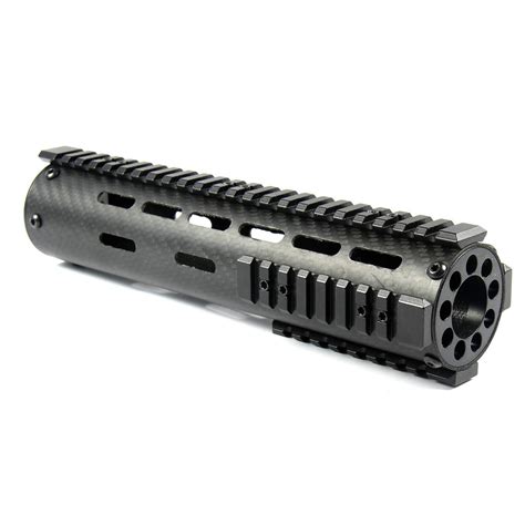 AR-15 10" Carbon Fiber Handguard With Rail and Barrel Nut – TACFUN