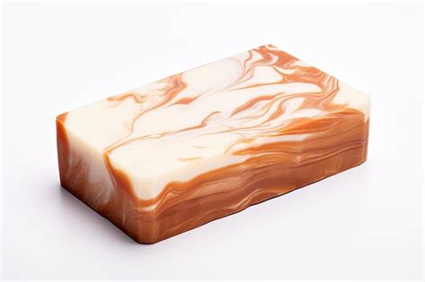 Premium AI Image | White background soap bar