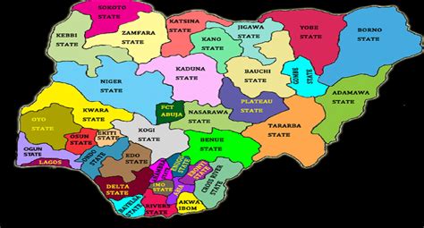 States and their Capital Cities/Towns in Nigeria. – Immortal ...