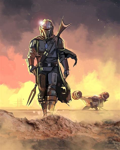 Mandalorian Concept Art Wallpapers - Wallpaper Cave