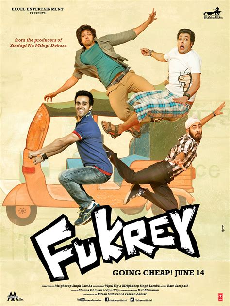 Fukrey Movie Poster