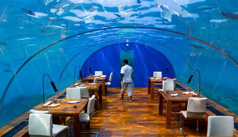 World’s Largest Underwater Restaurant In Hurawalhi Island Maldives