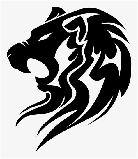 Lion Head Logo Lion Head Tattoos Lion Logo Tribal Lion Geometric | The ...