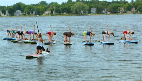 Stand Up Paddle Board Yoga with Perennial Yoga, Madison | Maureen ...