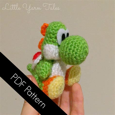 PATTERN Yoshi Amigurumi Crochet Plush PDF Stuffed Animals & Plushies Toys etna.com.pe