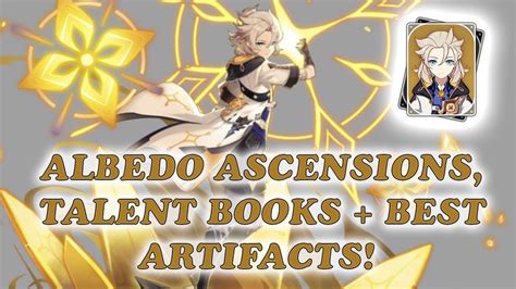 Albedo genshin ascension materials