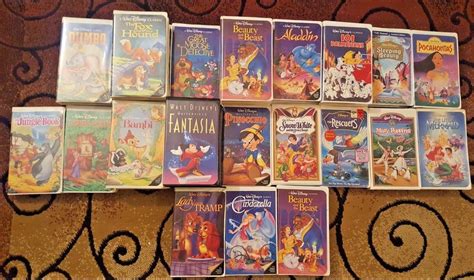 Disney Vhs Lot With Images Disney Vhs Walt Disney | Images and Photos ...