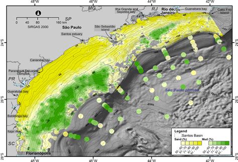 SciELO - Brasil - Santos Basin continental shelf morphology, sedimentology, and slope sediment ...