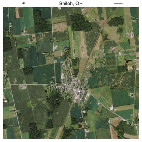 Aerial Photography Map of Shiloh, OH Ohio