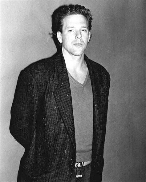 Mickey Rourke young 1980's posing for press at Hollywood event 16x20 ...