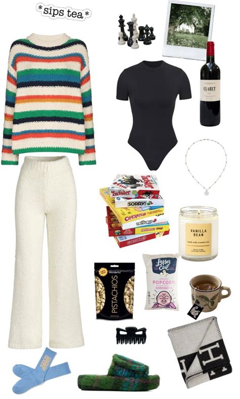 Board Games Night Outfit | ShopLook | Night outfits, Movie night outfits, Outfits