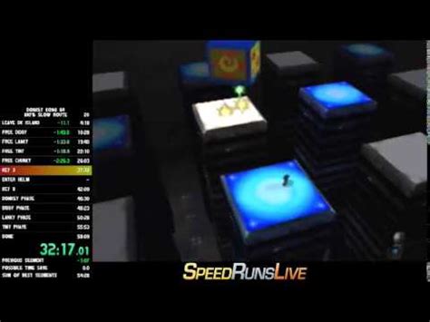 Donkey Kong 64 - Any% Speedrun in 54:20 - YouTube