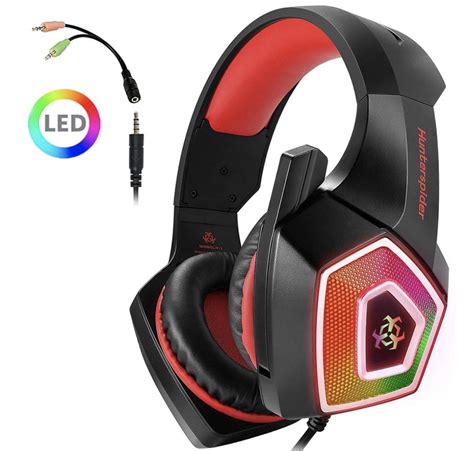 PS4, Xbox, Switch, PC, Universal #Fortnite Headset Best #gaming Headset LED Lights | Best gaming ...