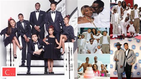 Sean Combs [Puff Daddy] Family ★ Family Of Diddy - YouTube