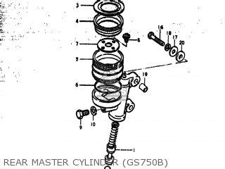 Suzuki GS750 1978 (C) USA (E03) parts lists and schematics