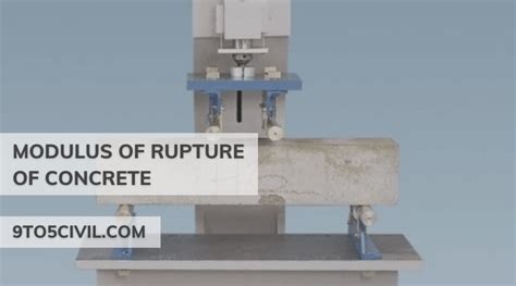 What Is Modulus of Rupture of Concrete? | What Is Modulus Rapture? | Standard Test | Methods of ...