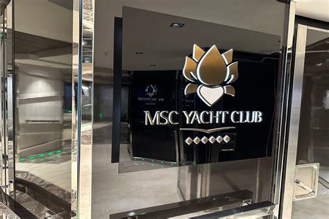 What is the MSC Yacht Club, MSC Cruises' luxury suite area? - The ...