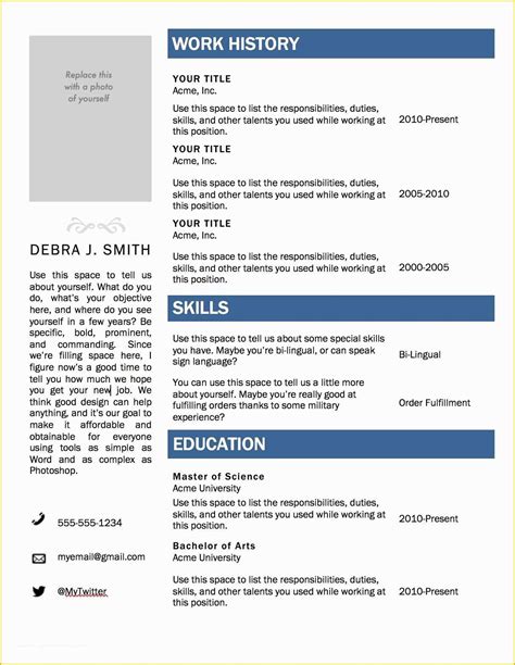 48 Publisher Resume Templates Free | Heritagechristiancollege