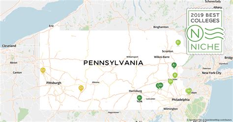 Map Of Philadelphia Colleges - Map With Cities