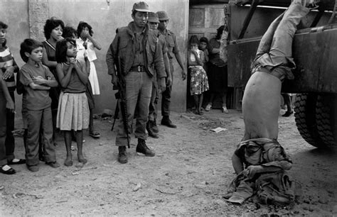 image description | Salvadoran civil war, El salvador, America