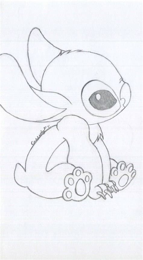 Cute Stitch Scetch by LilNekoNoodles | Disney drawings sketches, Easy disney drawings, Disney ...