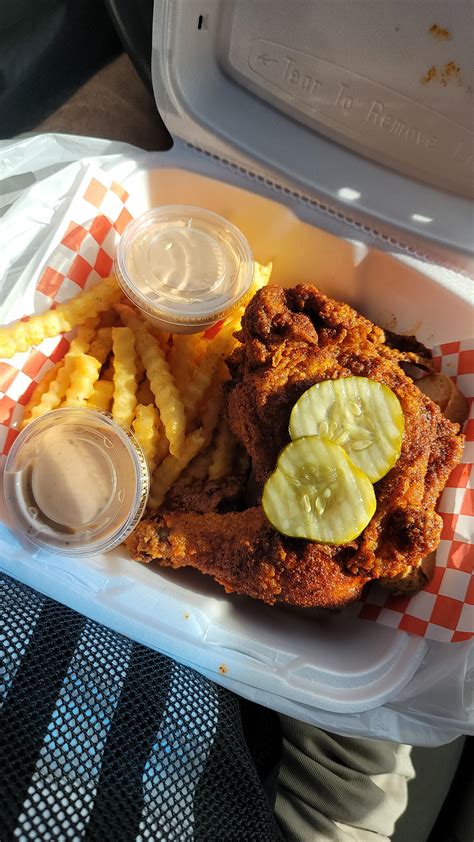 Ricky's Hot Chicken in Richardson, legit the best fried chicken I've had in town! : r/Dallas