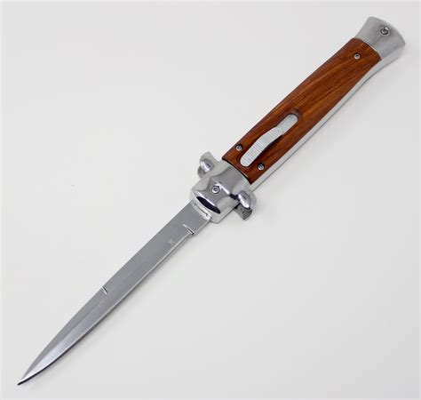 Stiletto OTF Automatic Knife Classic Italian Switchblade - 11 Inch – Slash2Gash