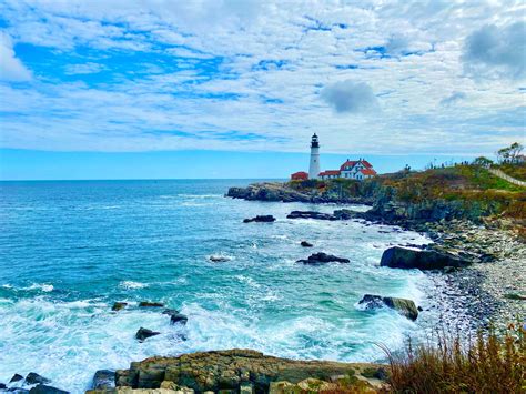 Cape Elizabeth lighthouse • Foodie Loves Fitness