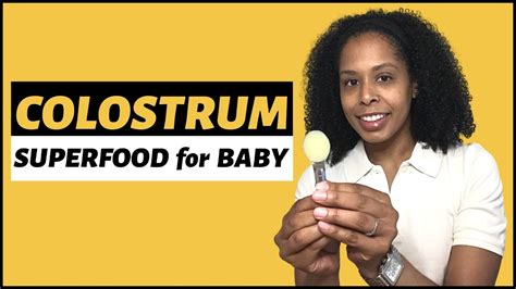 What is COLOSTRUM | When Is Colostrum Produced | Colostrum Benefits For Baby - YouTube