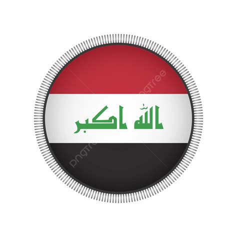 Iraq Flag Vector, Iraq, Flag, Iraq Flag Waving PNG and Vector with Transparent Background for ...