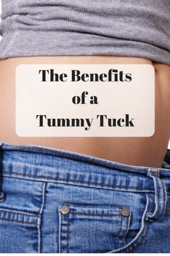 The Benefits of a Tummy Tuck - Mom and More