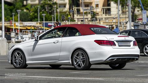 Mercedes E Class Convertible White With Red Roof For Sale - Mercedes e ...