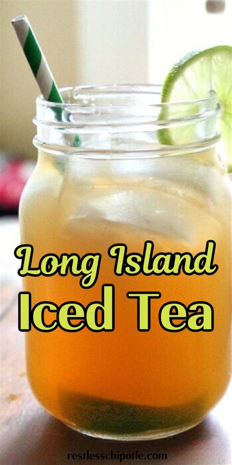 Easy Classic Long Island Tea Cocktail Recipe - Restless Chipotle ...