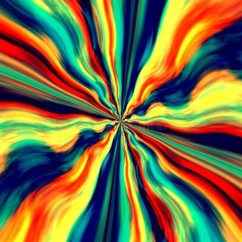 Colorful Vortex Background And Screensaver. Abstract Blue Orange ...