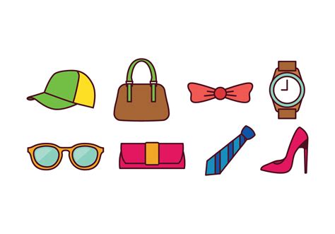 Accessories Icon Pack 148706 Vector Art at Vecteezy